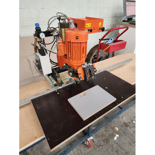 Pfluka Hinge Boring & Insertion Machine