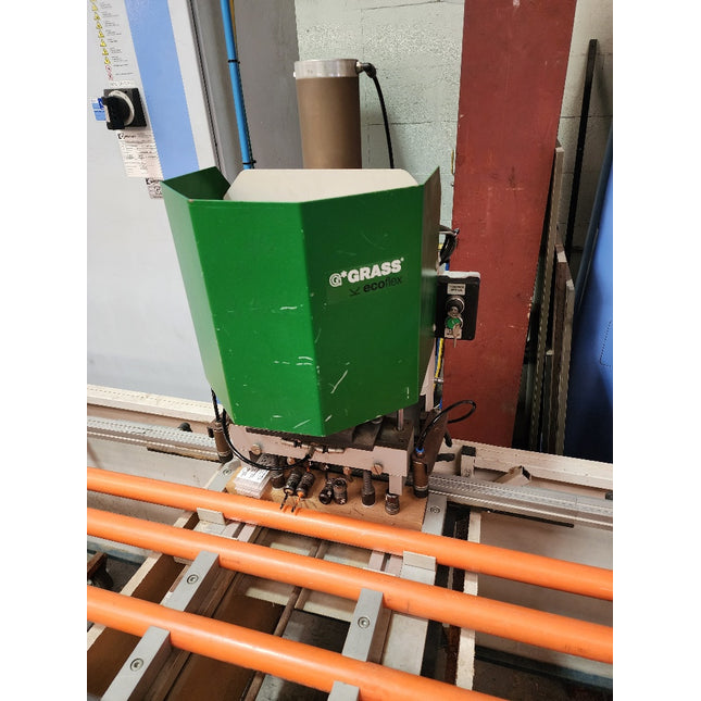 Grass Hinge Boring & Insertion Machine