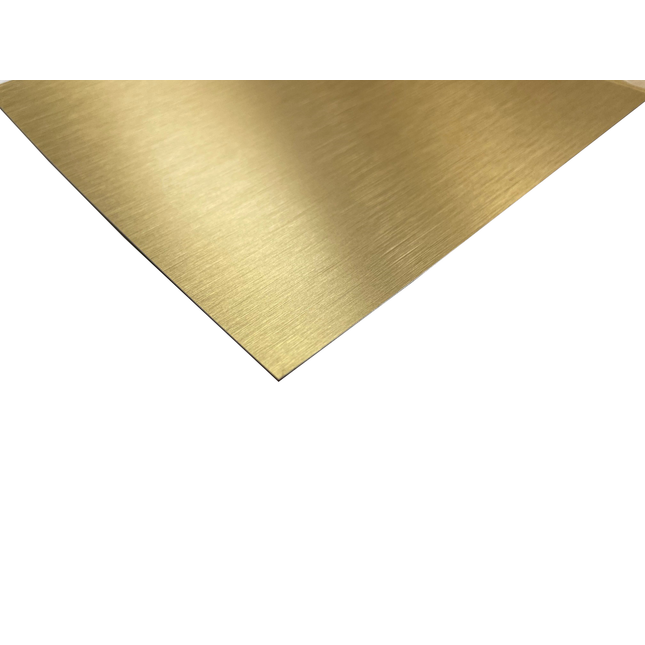 Brushed Gold 715118 Metal Laminate by Dekodur - 3050x1220mm