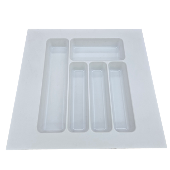 White Cutlery Tray - 450mm x 440mm