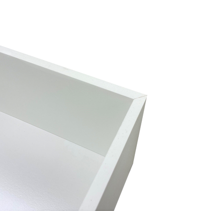 White Vinyl Fold Up Drawer Box 400x400x140mm