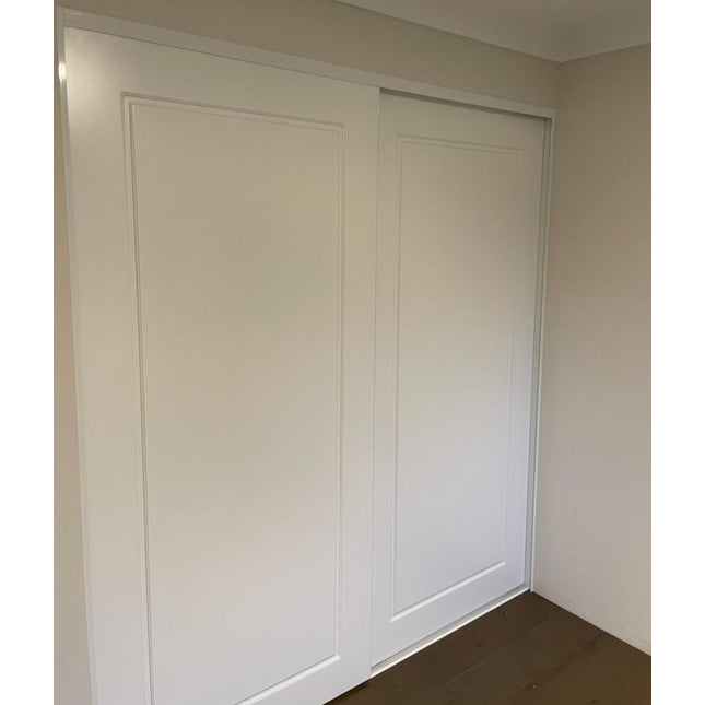 Polyurethane Painted Routered Design Wardrobe Sliding Doors Up To 2400mm Height by Trademaster