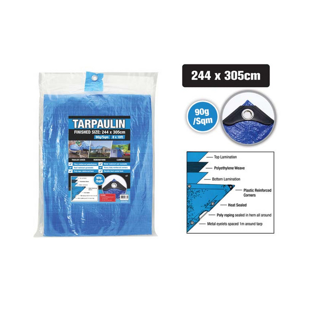 Tarpaulin 2.44x3.05m - Har 178