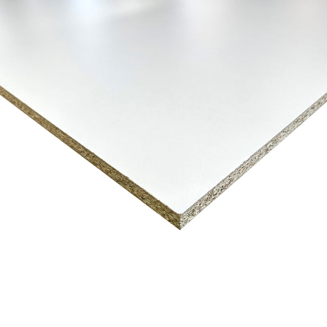 White Matt MR Particleboard 16mm x 2400x1200mm - A Grade
