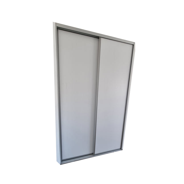 White Panel Wardrobe Sliding Doors From 2450mmm Up To 2750mm Height by Trademaster