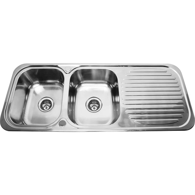 2 Bowl 1 Drainer Sink - BK118 (P1180)
