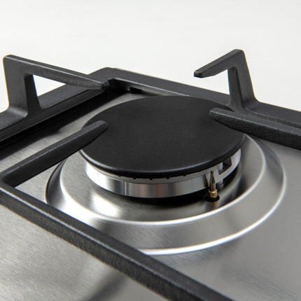 Euro 300mm 2 Burner Stainless Steel Gas Hob Cooktop - ECT30GX