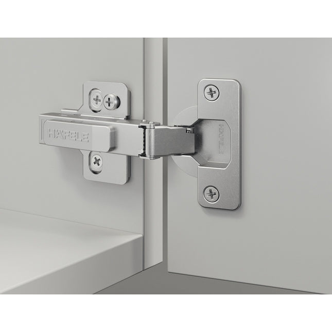 Hafele Soft-Close Hinge 110° Metalla 310 SM - With Mounting Plate
