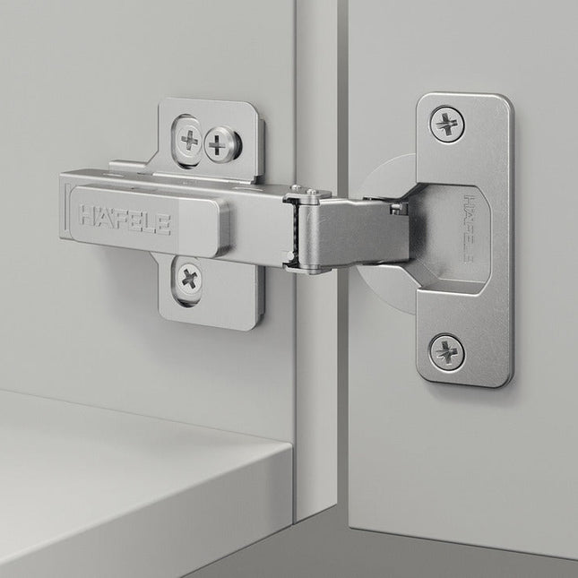 Hafele Soft-Close Hinge 110° Metalla 310 SM - With Mounting Plate
