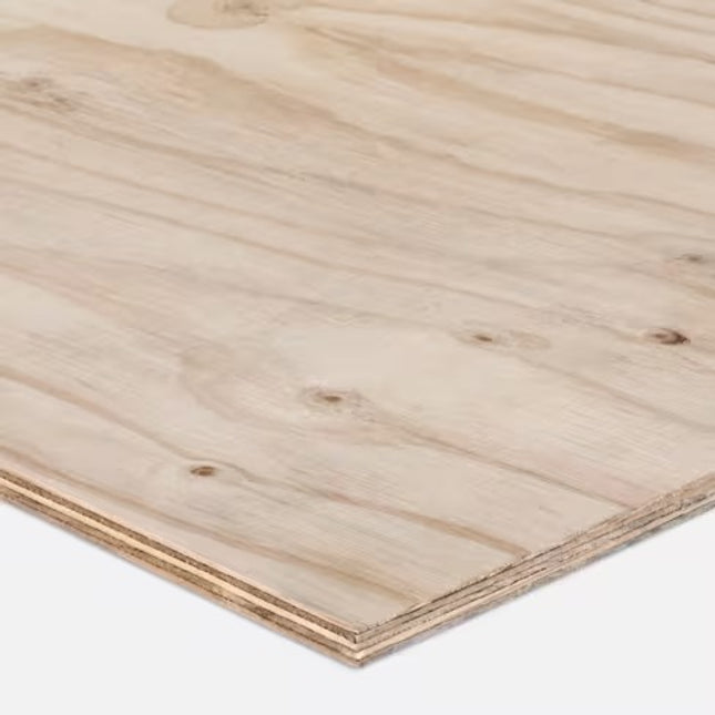 Pine Non-Structural Plywood 12mm x 2400x1200mm