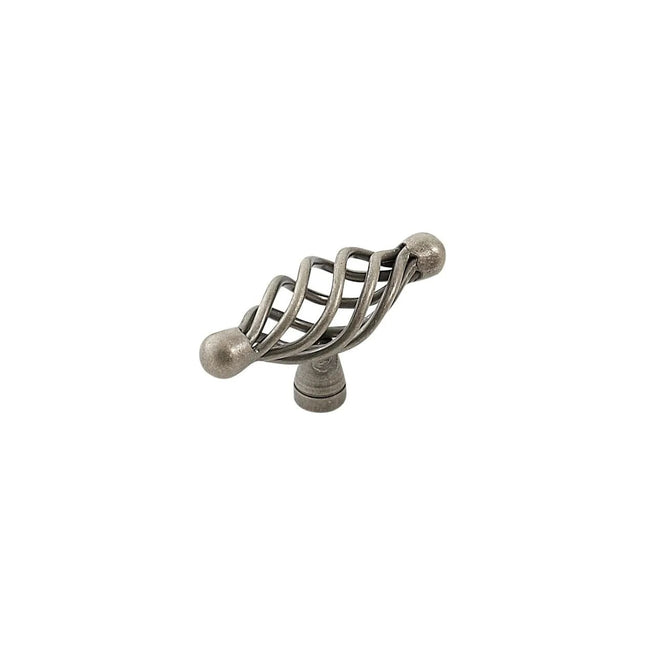 Varese T Knob 69mm Pewter