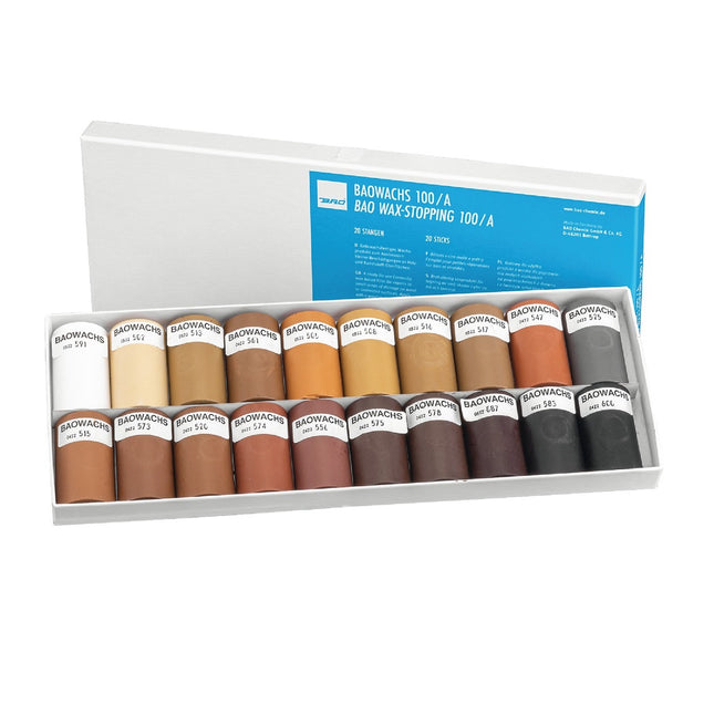 Hafele Soft Wax Sticks White To Black - For Touching Up/Repairing