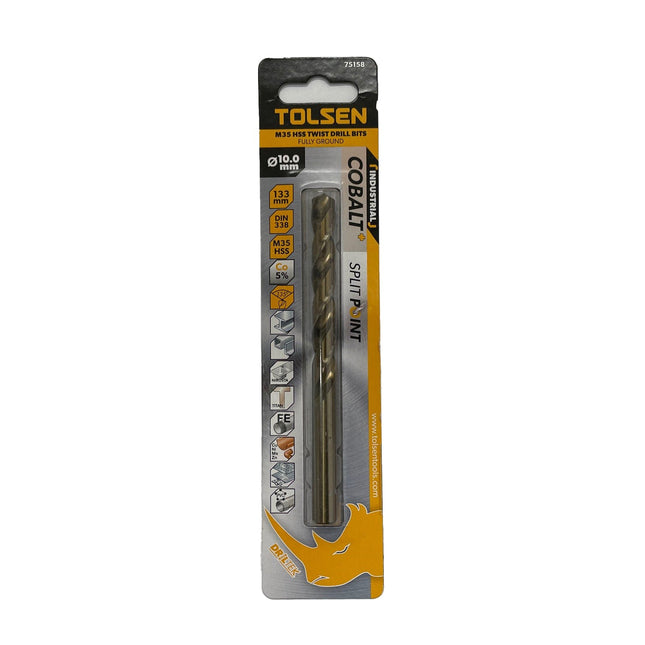 10.0MM M35 HSS TWIST DRILL BIT-Trademasterau | Trademaster