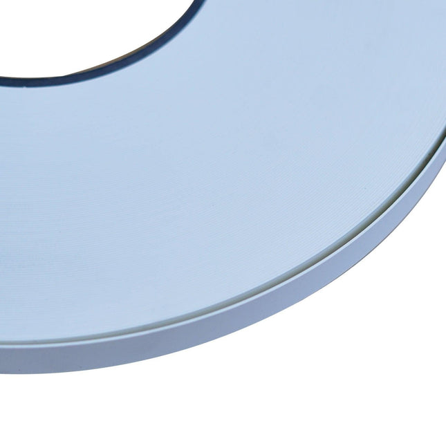White Satin PVC Edging 21x1mm - 100m-Edge Band-Trademasterau | Trademaster