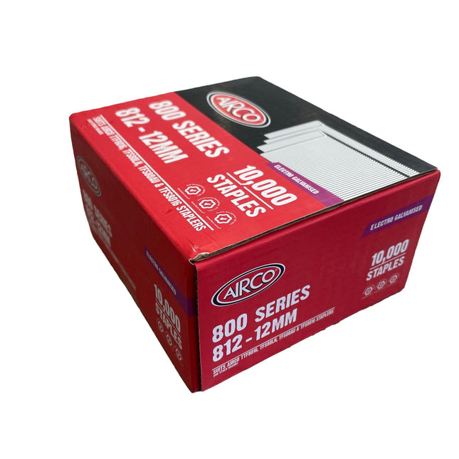 12mm Staples - Airco 812-Trademasterau | Trademaster