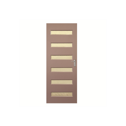 XN16 - 6 Lite Duracoat Entrance Door-Trademasterau | Trademaster
