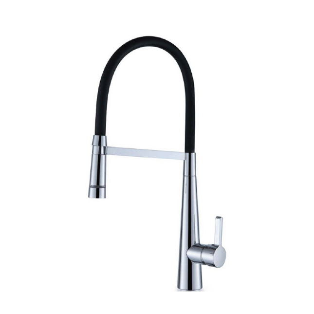 Black Sink Tap Mixer with LED KM001-LED-Trademasterau | Trademaster