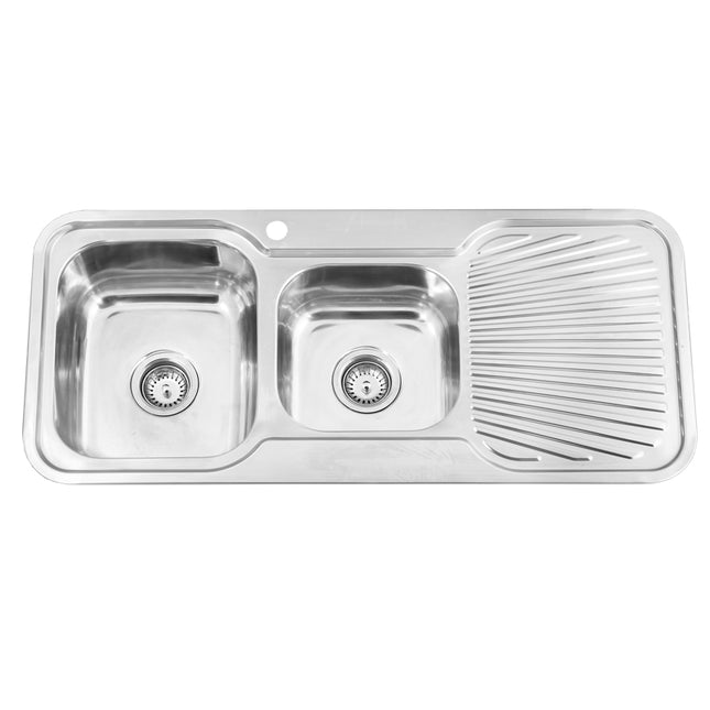 1 & 3/4 Bowl 1 Drainer Sink-Trademasterau | Trademaster