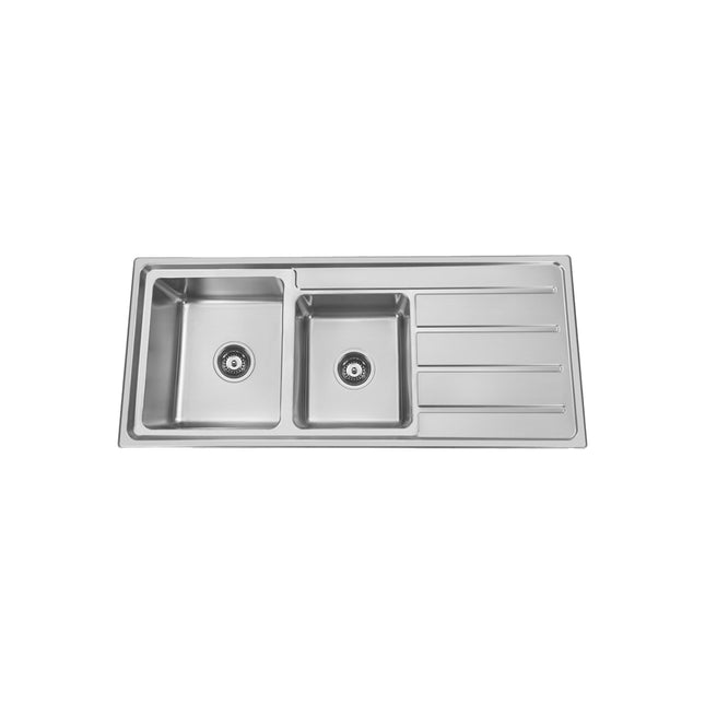 1 & 3/4 Bowl Sink with Drainer - BK116-Trademasterau | Trademaster