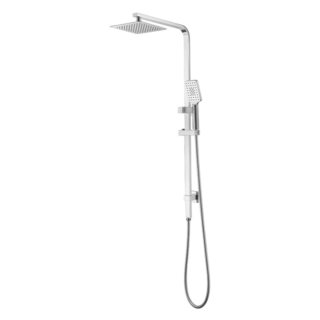 BKSS103 - Square Sliding Shower with Overhead Rain Shower-Trademasterau | Trademaster