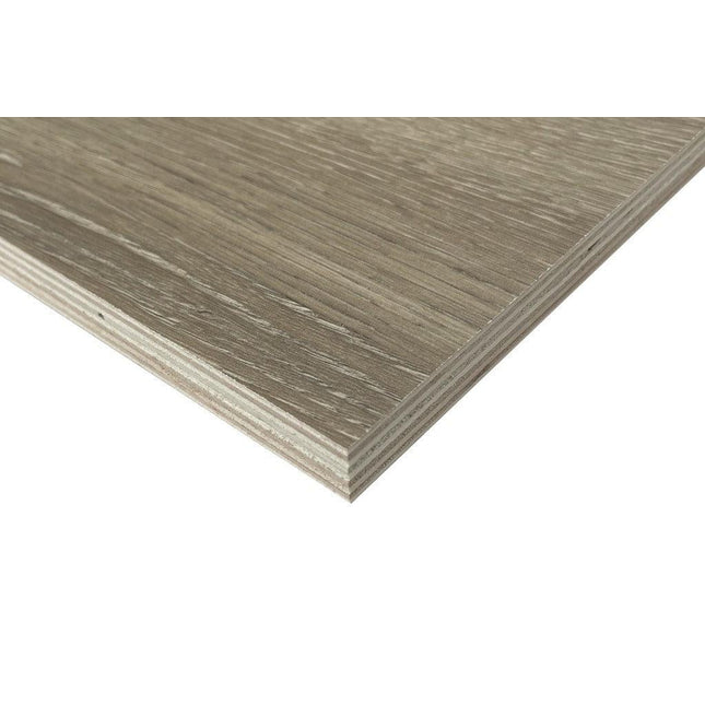 Buy Greyland Oak Melamine Plywood 2400x1200x16mm at $132.00 each sheet & In-Stock. Shipping Australia wide or Click & Collect option. Shop online with Trademaster, Australia's leading distributor of Plywood. We have Birch, Marine, Bendy, Campervan Ply, He