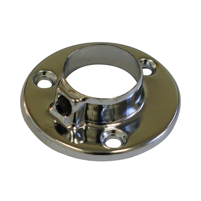 Wardrobe End Flange - Round-Trademasterau | Trademaster