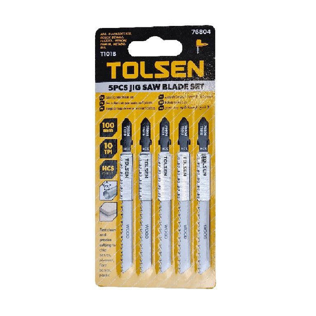 Jigsaw Blades 5pcs Tolsen-Trademasterau | Trademaster