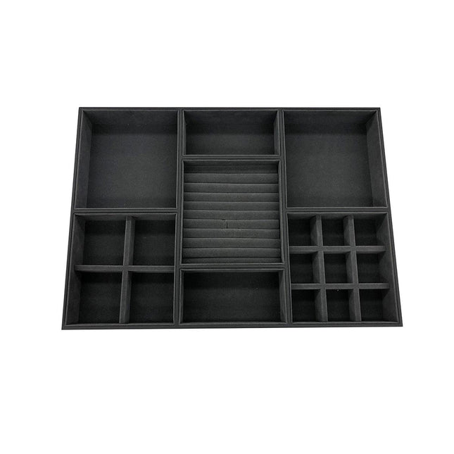 Jewellery & Accessories Tray Grey - 516x366x60mm-Trademasterau | Trademaster