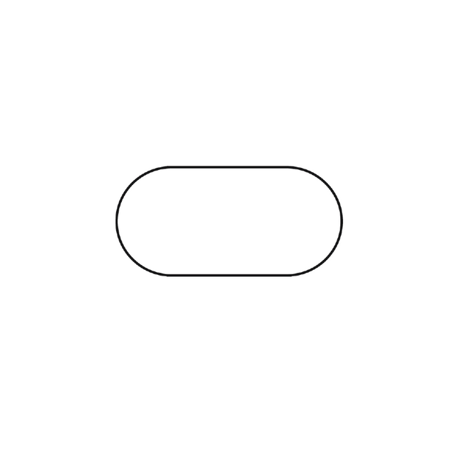 Oval Hanging Rail - 3m x 30x15mm-Trademasterau | Trademaster