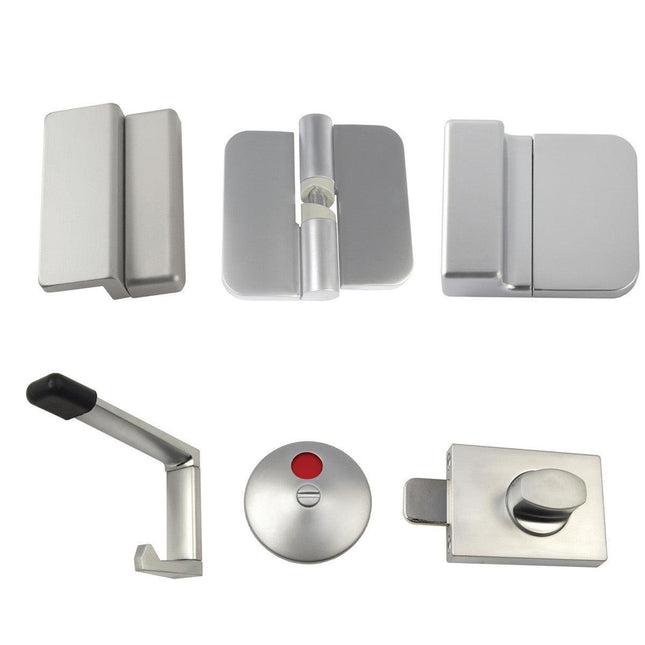 Left Hand Hinge Kit & Lock Partition-Trademasterau | Trademaster