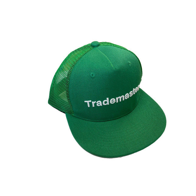 Trademaster Green Snap Back Trucker Cap - 3D Embroidery-Trademasterau | Trademaster