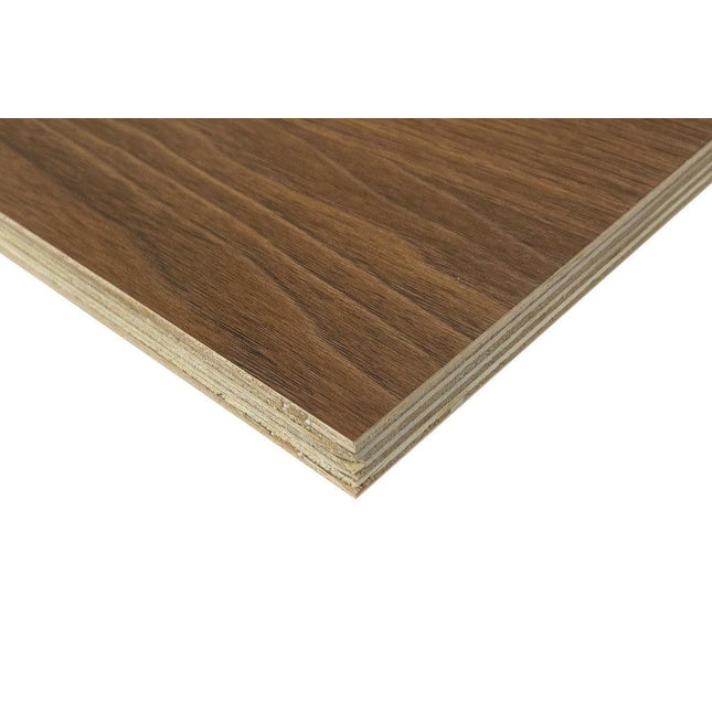 Buy Walnut Oak Melamine Plywood 2400x1200x16mm at $132.00 each sheet & In-Stock. Shipping Australia wide or Click & Collect option. Shop online with Trademaster, Australia's leading distributor of Plywood. We have Birch, Marine, Bendy, Campervan Ply, Hexa