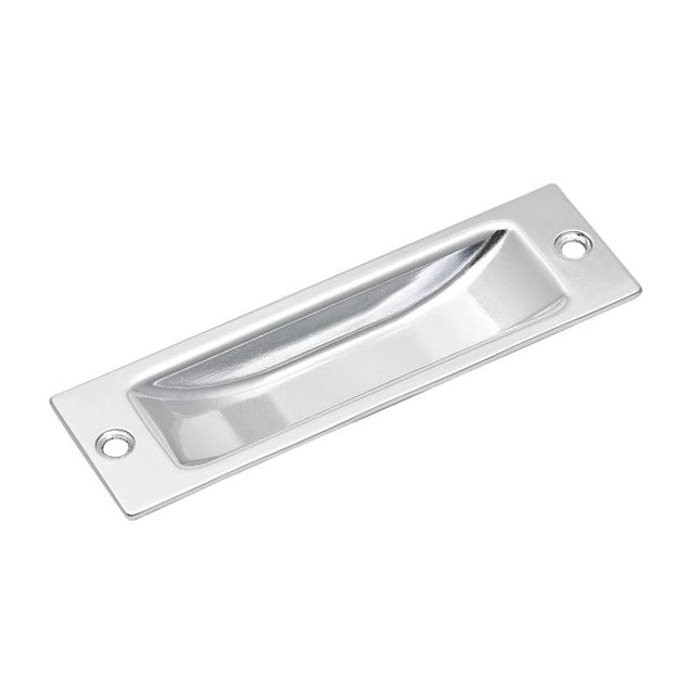 Flush Pull Handle - Chrome & Satin-Trademasterau | Trademaster