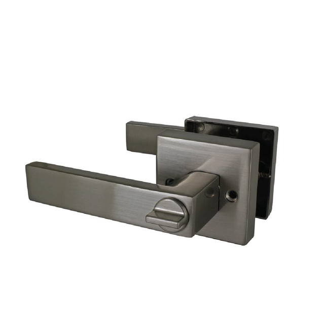 Square Lever Entrance Satin Chrome Handle-Trademasterau | Trademaster