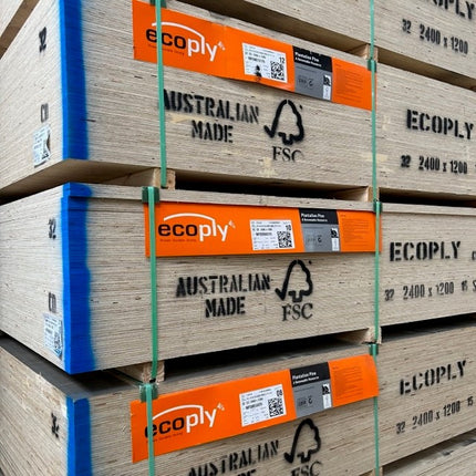 Buy CD Structural Plywood 32mm x 2400x1200 Ecoply at $165.00 each sheet & In-Stock. Shipping Australia wide or Click & Collect option. Shop online with Trademaster, Australia's leading distributor of Plywood. We have Birch, Marine, Bendy, Campervan Ply, H