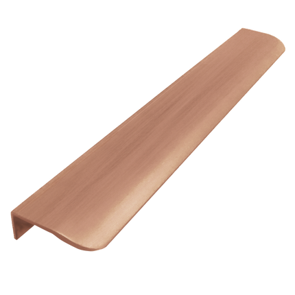 Voda Lip Pull Handle 2163 Brushed Copper - Stefano Orlati By Titus
