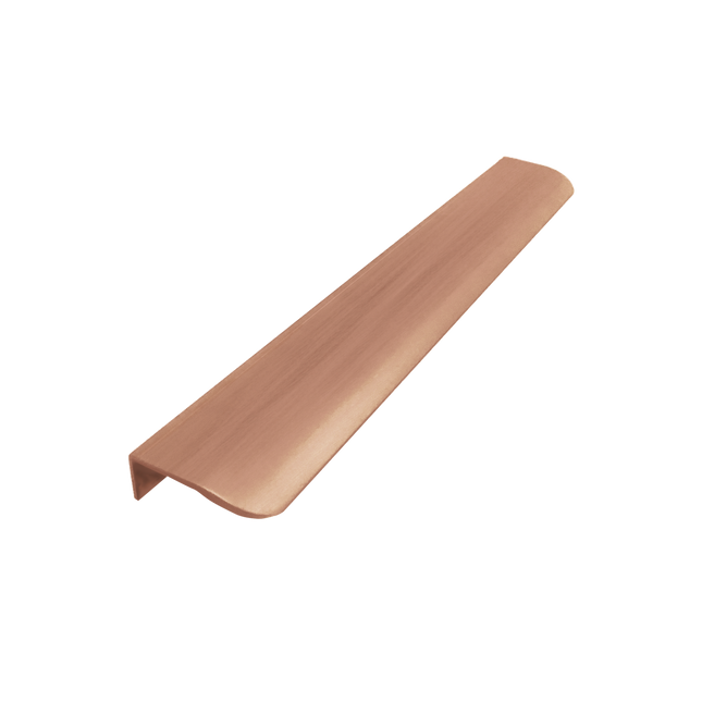 Voda Lip Pull Handle 2163 Brushed Copper - Stefano Orlati By Titus