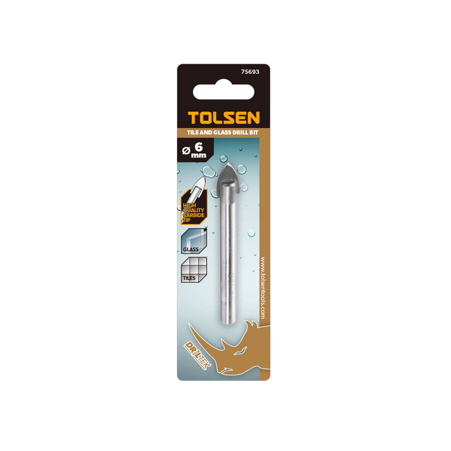 6mm Tile and Glass Drill Bit by Tolsen – 75693