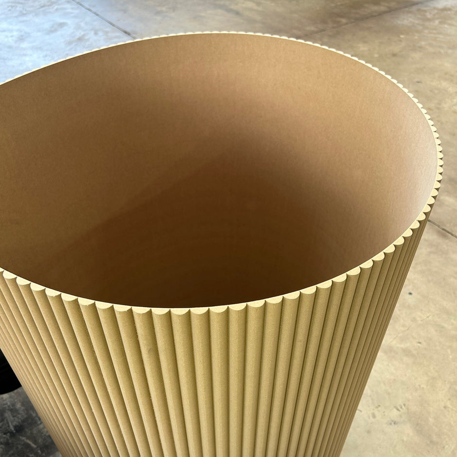 Half Round Bending Panel 2400x1200x9mm - Raw MR MDF