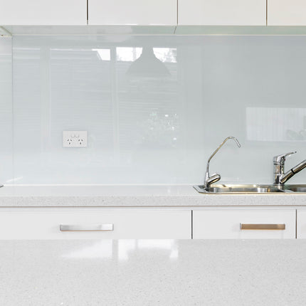White Pearl Gloss - Hafele Alusion Splashback
