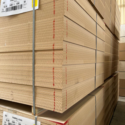 Raw Standard MDF 16mm x 2400x1200mm Downgrade - Australian Made