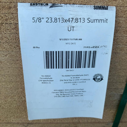 Raw Standard Particleboard 16mm x 1215x605mm