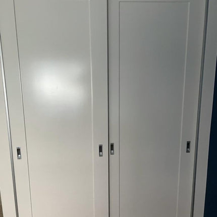 Polyurethane Painted Routered Design Wardrobe Sliding Doors Up To 2400mm Height by Trademaster