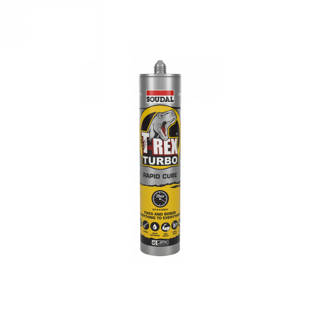 Soudal T-Rex Turbo Rapid Cure White - 290ml