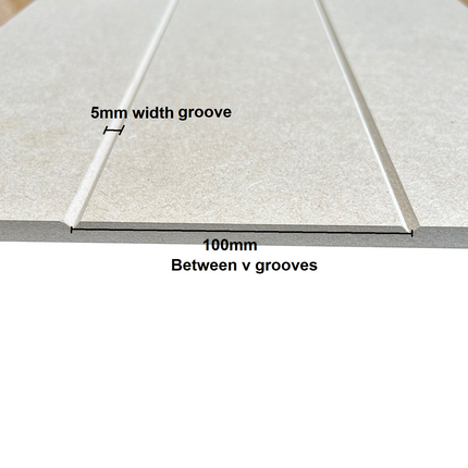 VJ100 Panel 2400x1200x9mm - Raw MR MDF