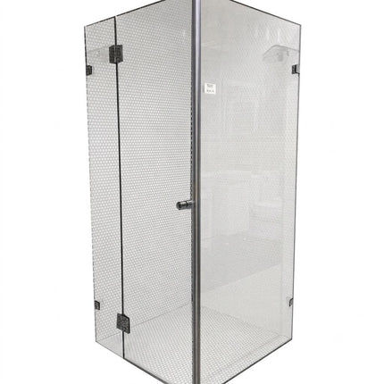 Frameless Square Showerscreen