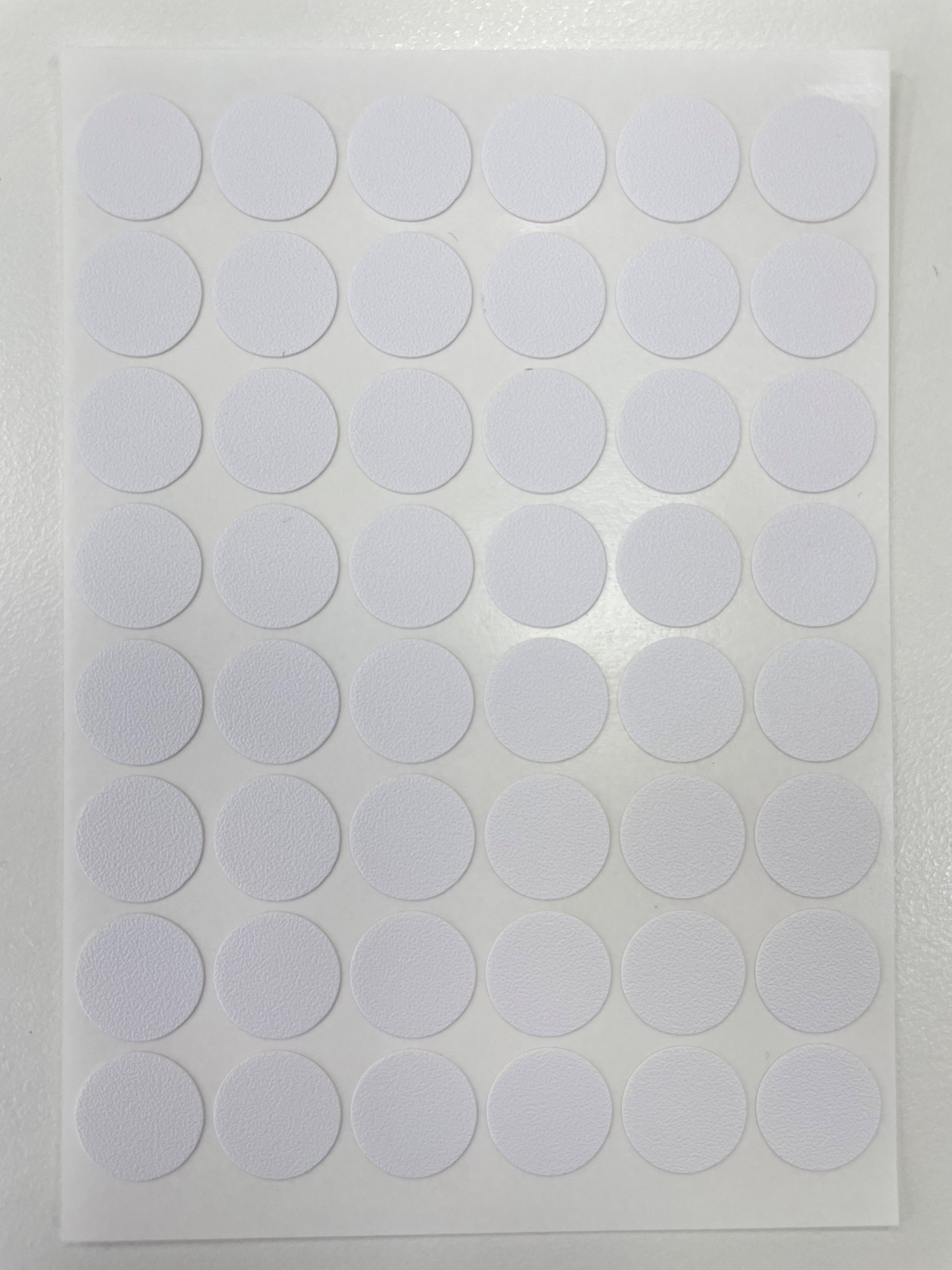 White Cap Sticker White Screw Cap Stickers