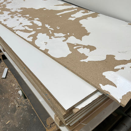 Reject Grade - White MR Particleboard 16mm x 2400x1200mm