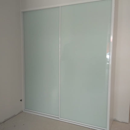 Mirror & Glass Wardrobe Sliding Doors Up To 2450mm Height by Trademaster
