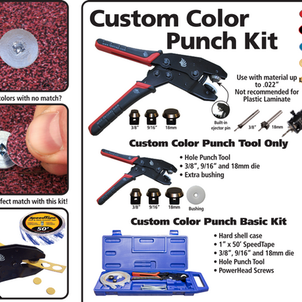 Fastcap Custom Colour Punch Kit Cover Caps